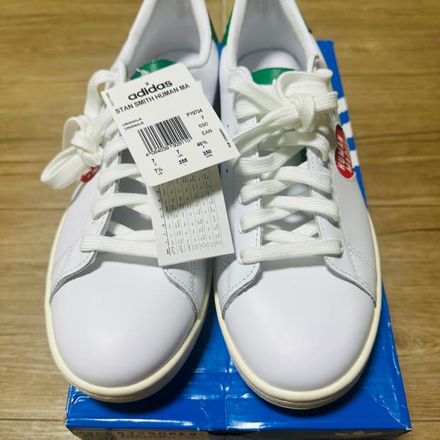 [255] 아디다스 x 휴먼 메이드 스탠 스미스 화이트 그린