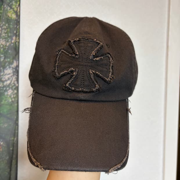 etce 레이어드 크로스 캡 블랙 