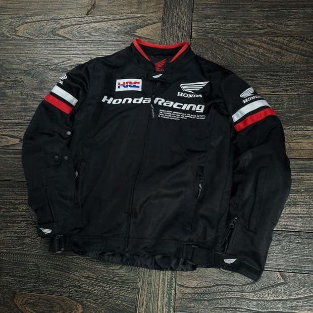 [혼다] 풀 메쉬 아머 바이커 모터사이클 라이딩 자켓 M17865