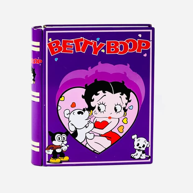 미국 빈티지 베티붑 틴 케이스 소품함