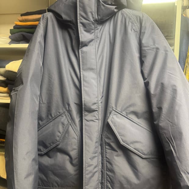 나나미카 고어텍스 다운코트 L 네이비