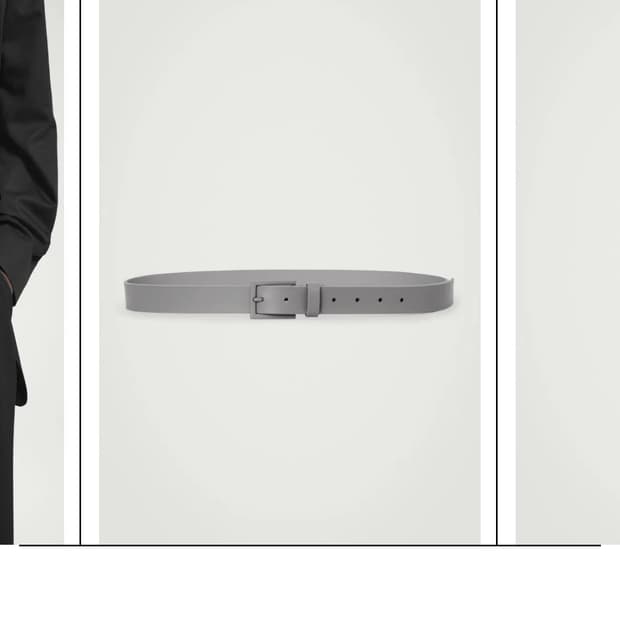 삽니다)코스 그레이 레더벨트