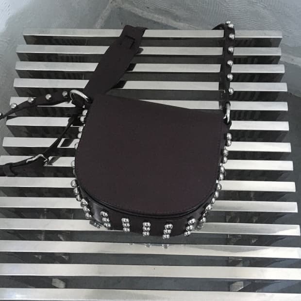 Alexander Wang 알렉산더 왕 미니 리아 스터드 레더 크로스바디