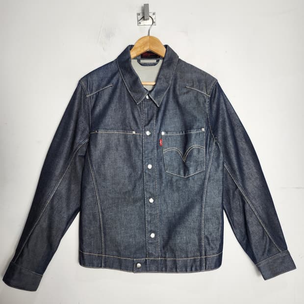리바이스 엔지니어드 진 데님 트러커 자켓