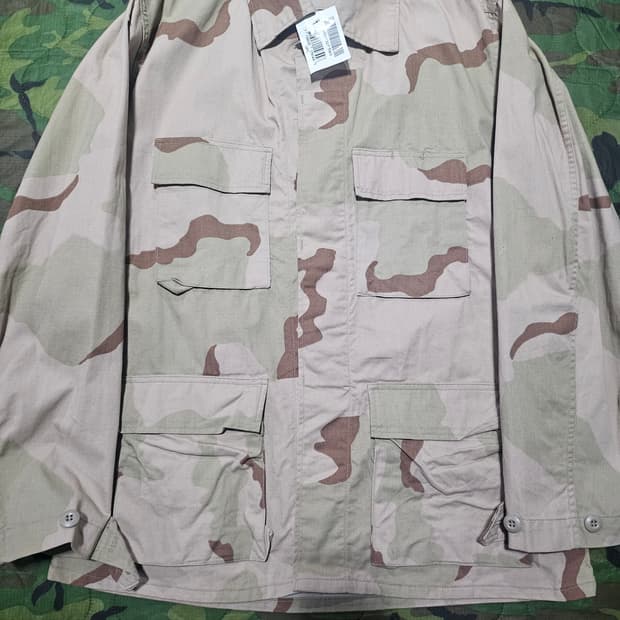 미군오리지날 사막삼색 bdu 신품MR