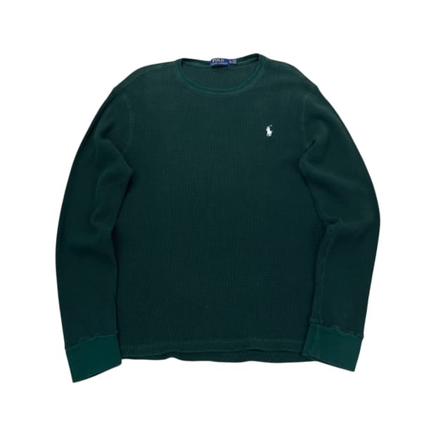 95 폴로랄프로렌 신형 와플 그린 롱슬리브
