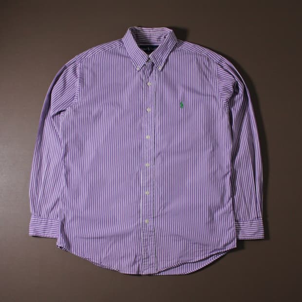 Polo 폴로 랄프로렌 퍼플 스프라이트 셔츠 