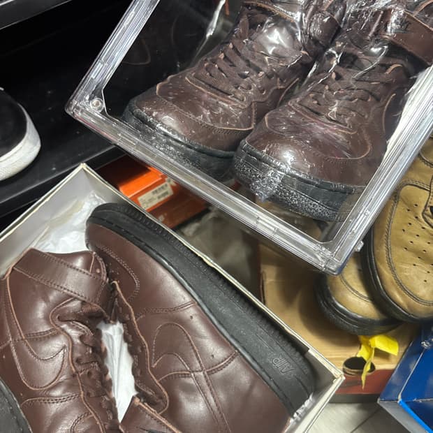 신품 나이키 1993 에어포스 1 하이 갈검창 275