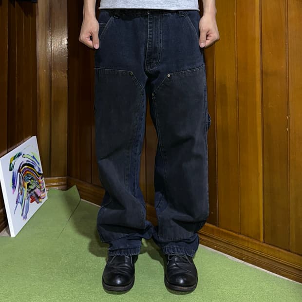 Smith’s double knee remake denim pants
