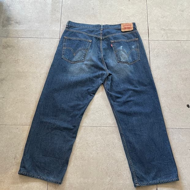 리바이스 569 스트레이트 데님 팬츠