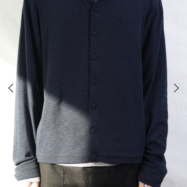 LES Henn cardigan (navy)