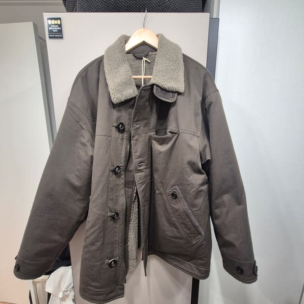 러프사이드 리버시블 덱파카 3사이즈 올리브