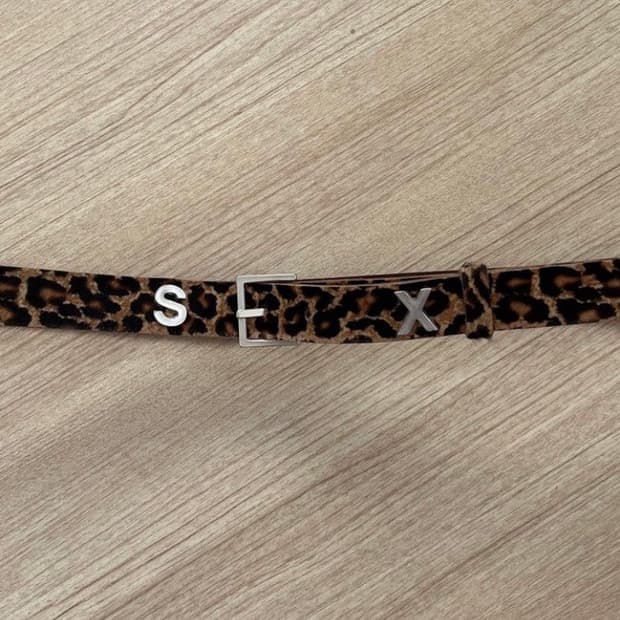 Martine Rose SEX Letter Belt