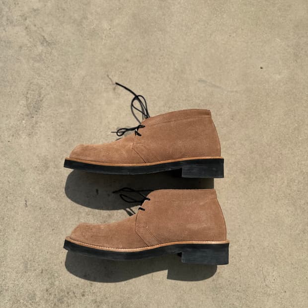 야세 카우하이드 데저트부츠