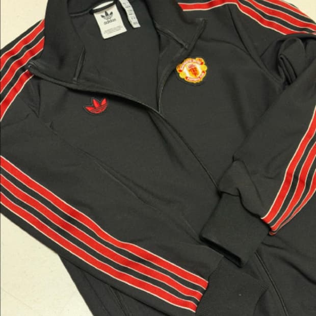 아디다스 맨유 트랙탑 져지 블랙 s
