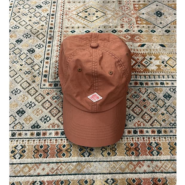 단톤 나일론 볼캡 브릭 오렌지 #csz3439