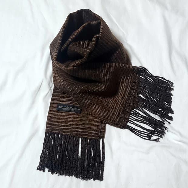 페르난도 소렌슨 캐시미어 머플러 브라운