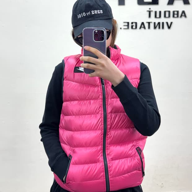 나이키 리버시블 패딩조끼 우먼스XL