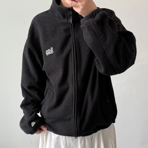 [XL] 리 블랙 플리스 집업
