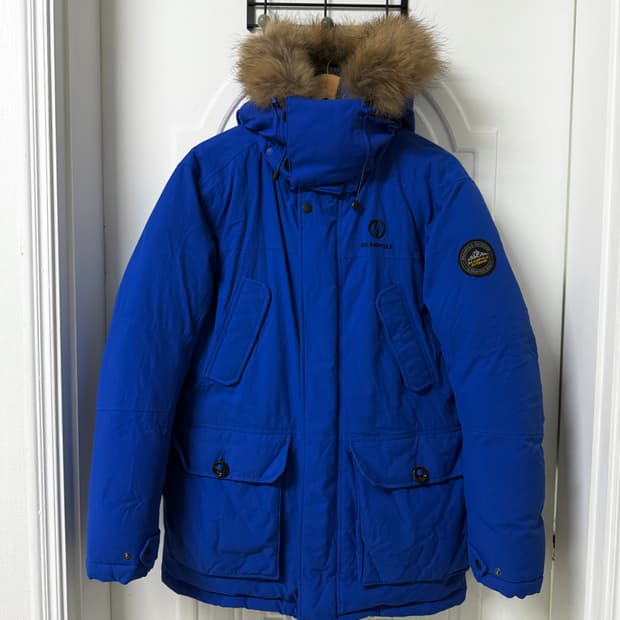 100사이즈 남성 빈폴 구스다운 패딩 점퍼