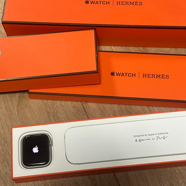 애플워치7 에르메스 45mm 풀박스 배터리80%