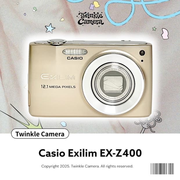 (태연,지민✨) Casio Exilim 카시오 엑슬림 EX-Z400