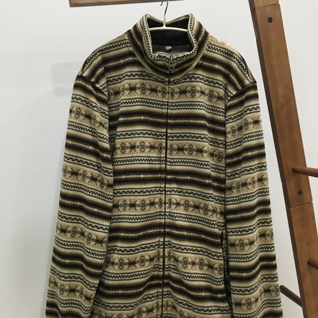 일본빈티지 유니클로 에스닉 플리스집업