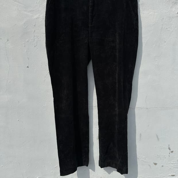 [36] 폴로 랄프로렌 블랙 코듀로이 팬츠 바지