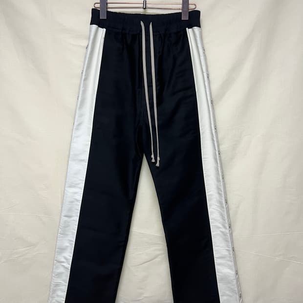 릭오웬스 다크쉐도우 배색 푸셔 팬츠