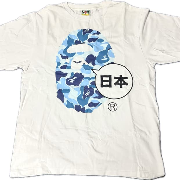 베이프 재팬 빅 에이프 헤드 티셔츠 L