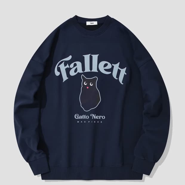 팔렛(fallett) 네로 맨투맨 네이비