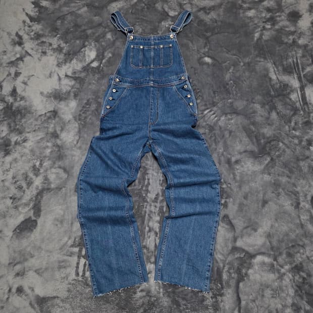 (27)여성 rag&bone 랙앤본 데님 오버롤 점프수트 멜빵바지