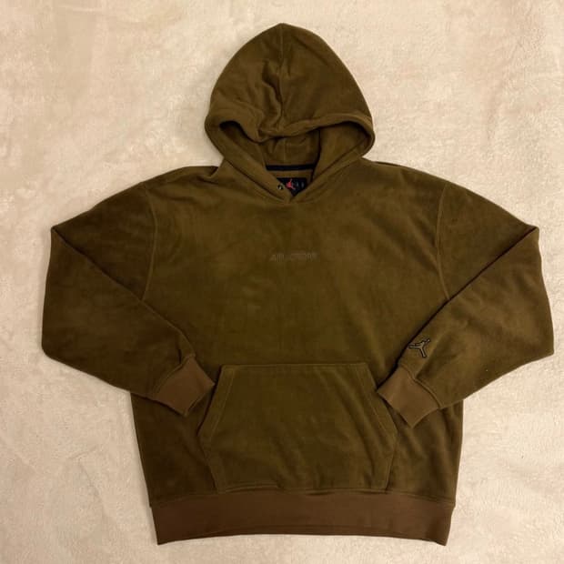 나이키 에어조던 에센셜 후리스 기모 후드티