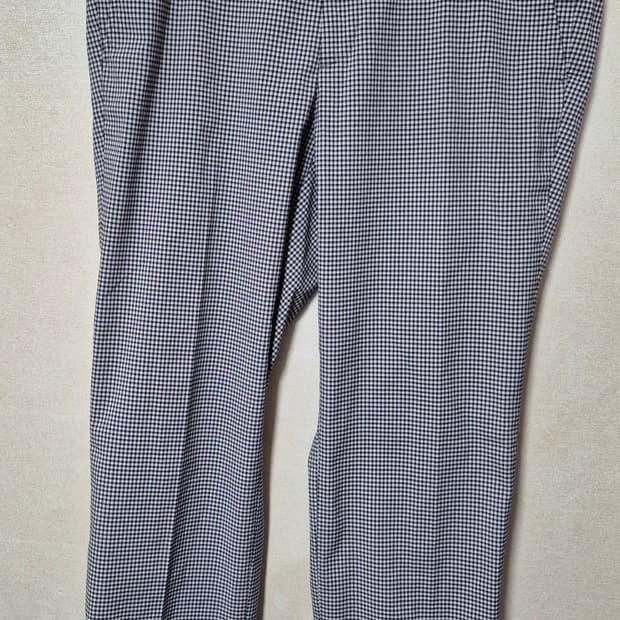 닥스 골프 체크 밴드 바지