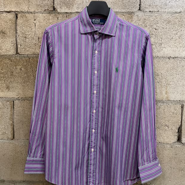 폴로 랄프로렌 스트라이프 드레스 셔츠 