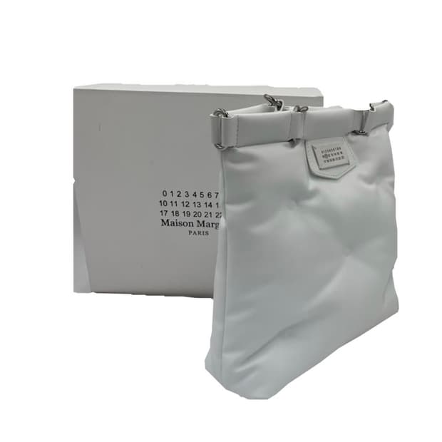 메종 마르지엘라 스몰 퀄팅 탑 핸들 백