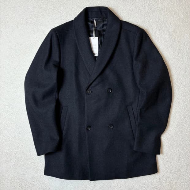 띠어리 10FW 울 더블브레스트 코트 PN6361