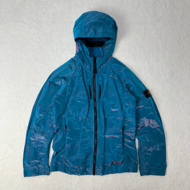 스톤아일랜드 나일론 메탈 후드자켓 