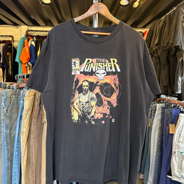 마블 퍼니셔 The Punisher 프린팅 티셔츠