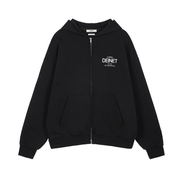 새상품) 다이닛 후드집업 블랙
