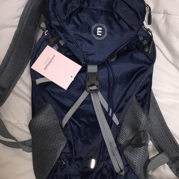 미닛뮤트 스포티 바스크 백팩 네이비