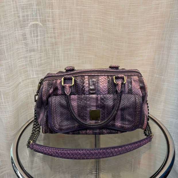 정품 MCM 벰피 보스턴 토트백    