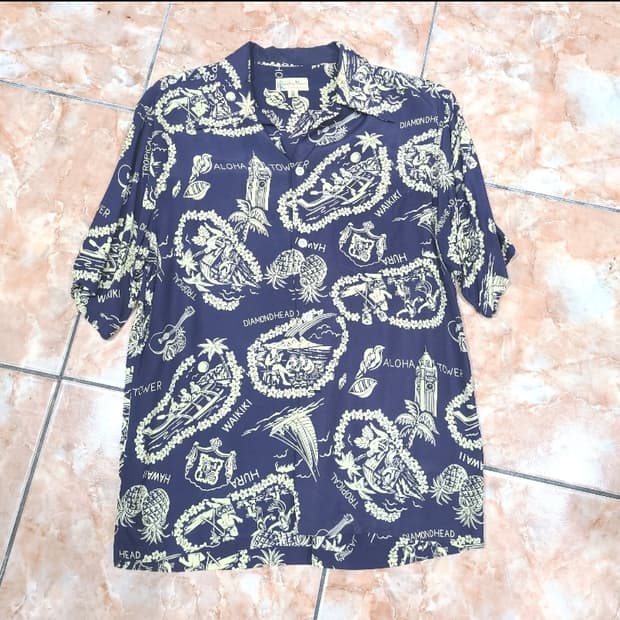 드라이본즈 하와이안셔츠