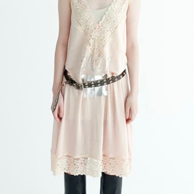 구함) 샵페어리 레이스 슬립 드레스