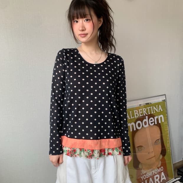 sunao kuwahara, dot cotton top