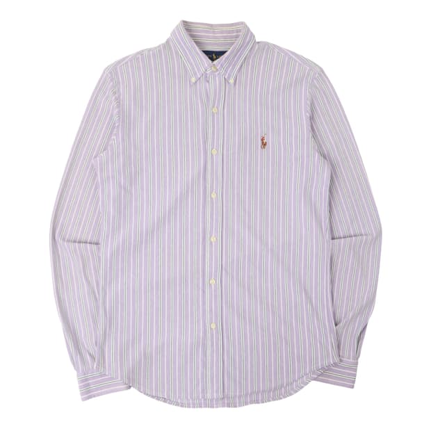 폴로 랄프로렌 니트옥스포드 라이트 퍼플 스트라이프 셔츠