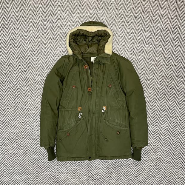 스노우픽 밀리터리 패딩