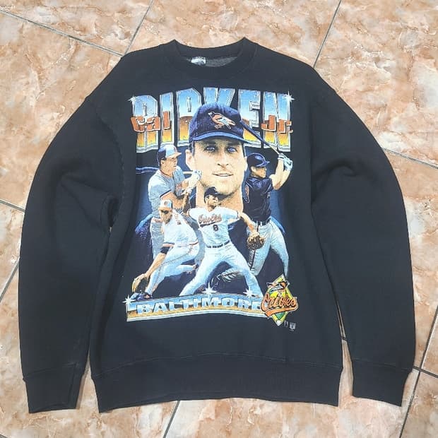 1995 볼티모어 오리올스 칼립켄 주니어 빈티지스웻셔츠