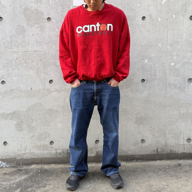 2000s 러셀 “CANTON BASKETBALL" 스웻셔츠 