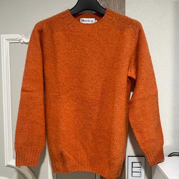 할리오브스코틀랜드 쉐기독 니트